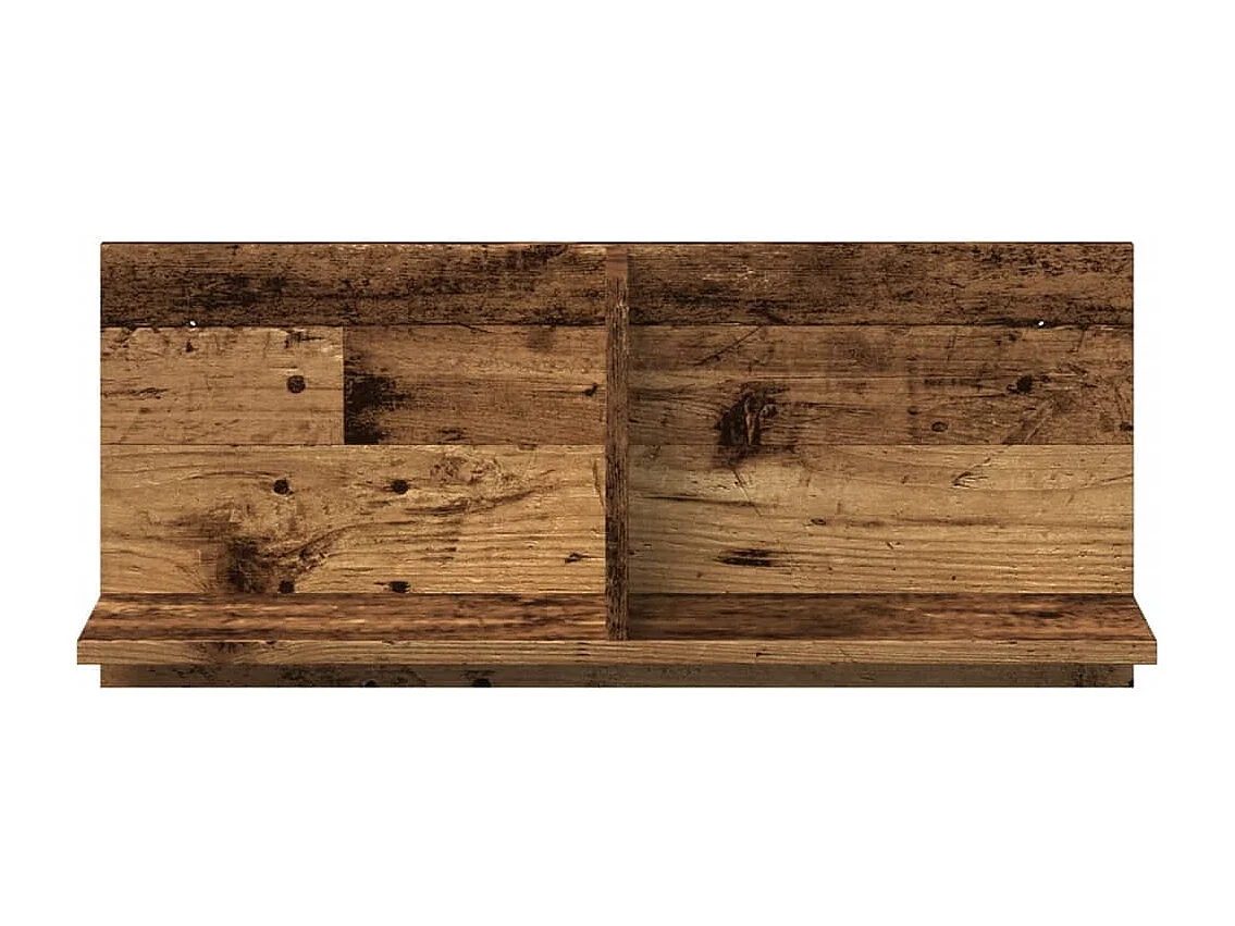 Armoire murale 70x16,5x30 cm vieux bois bois d'ingénierie