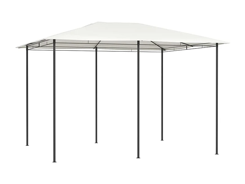 Cenador color crema 3x4x2,6 m 160 g/m²