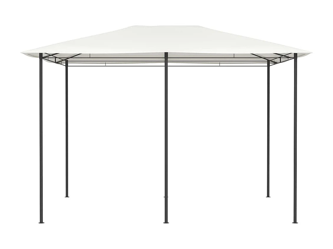 Belvédère 3x4x2,6 m Crème 160 g/m²