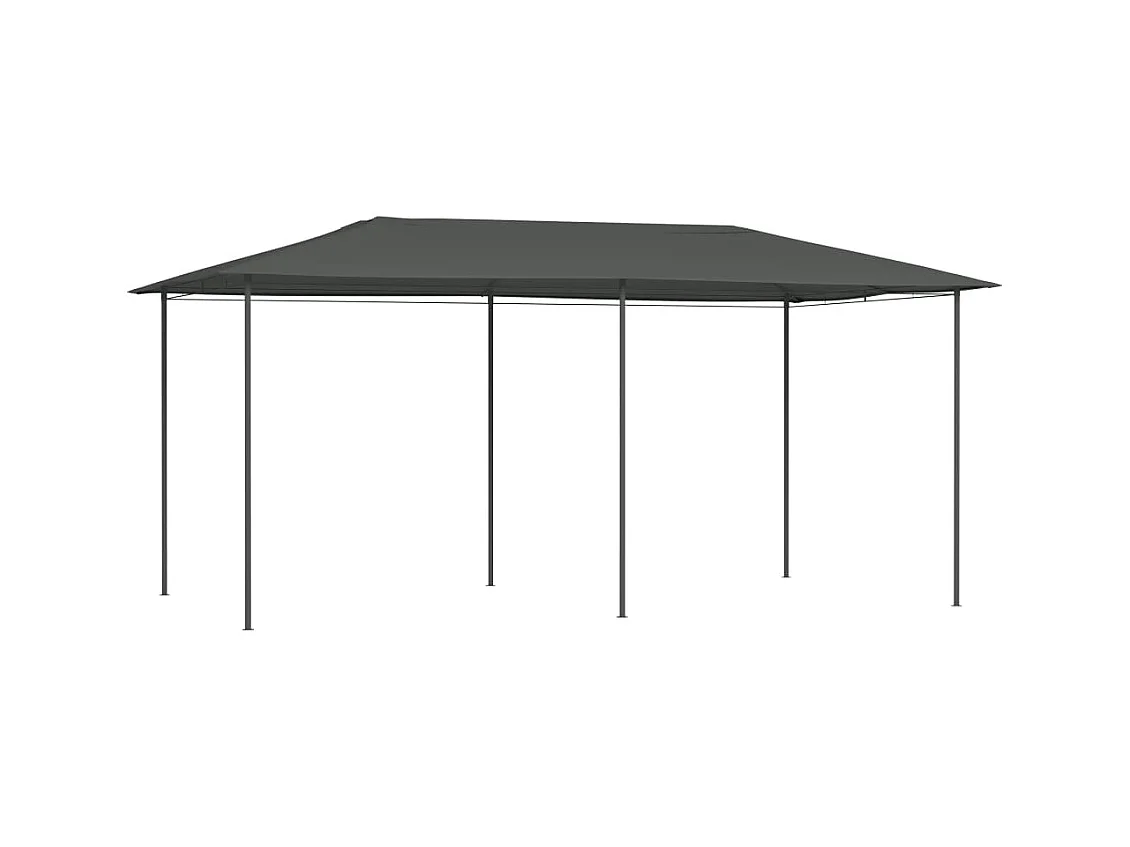 Belvédère 2,98x5,3x2,59 m Anthracite 160 g/m²
