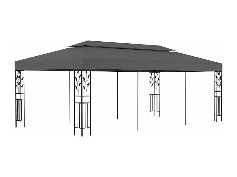 Belvédère 3x6 m Anthracite
