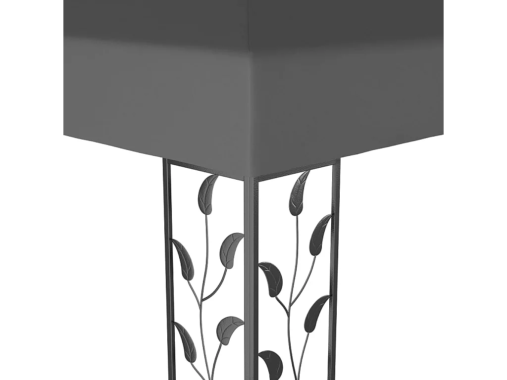 Belvédère 3x6 m Anthracite