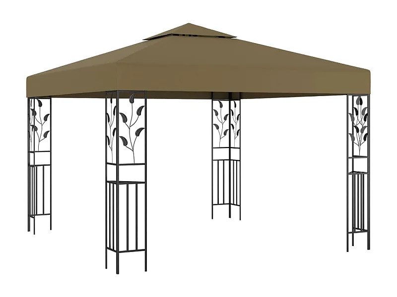 Tenda para festas 3x6 m PE antracite