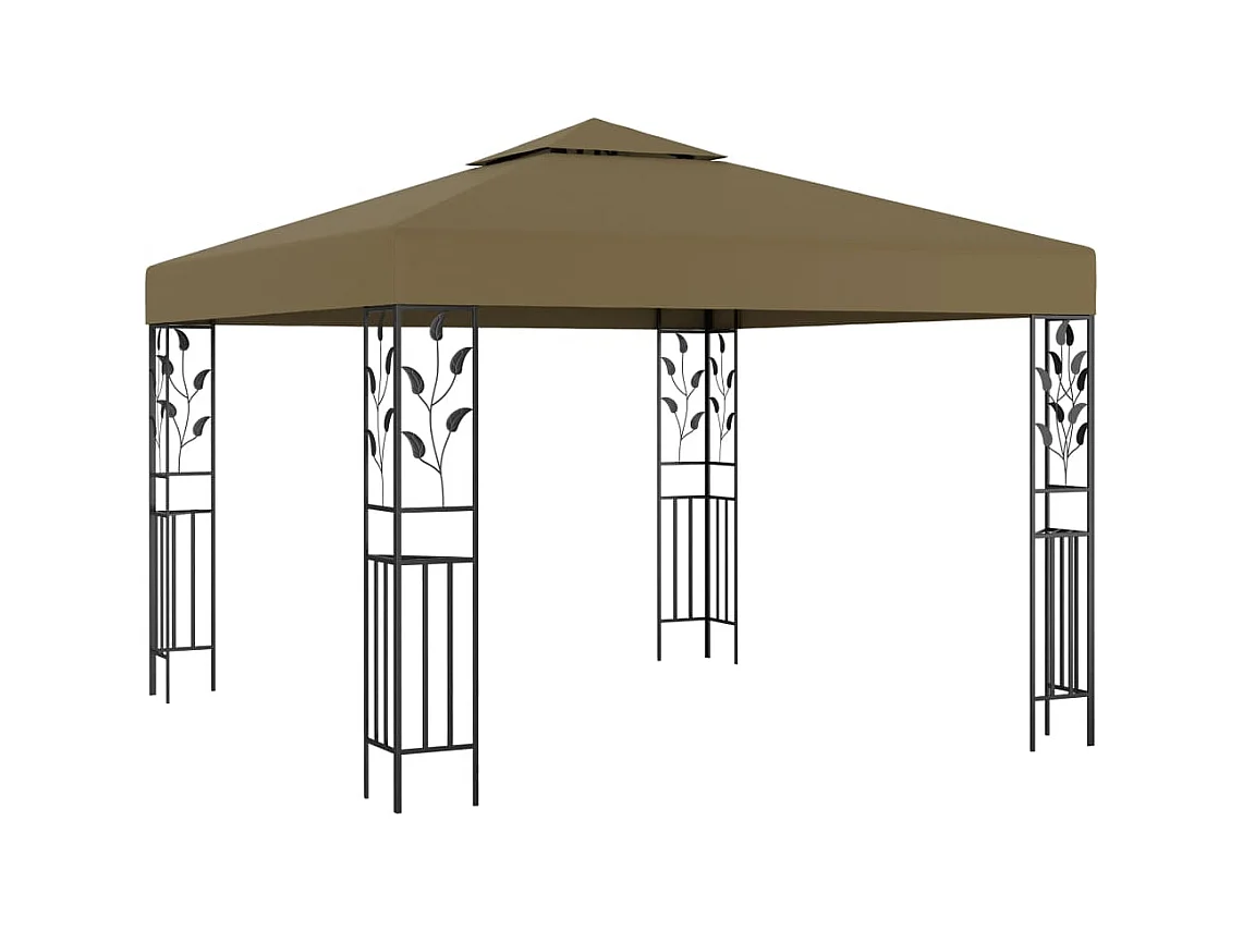 Gazebo 3x3 m Grigio Talpa 180 g/m²