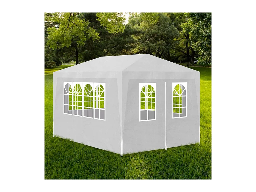 Tente de réception 3x4 m Blanc