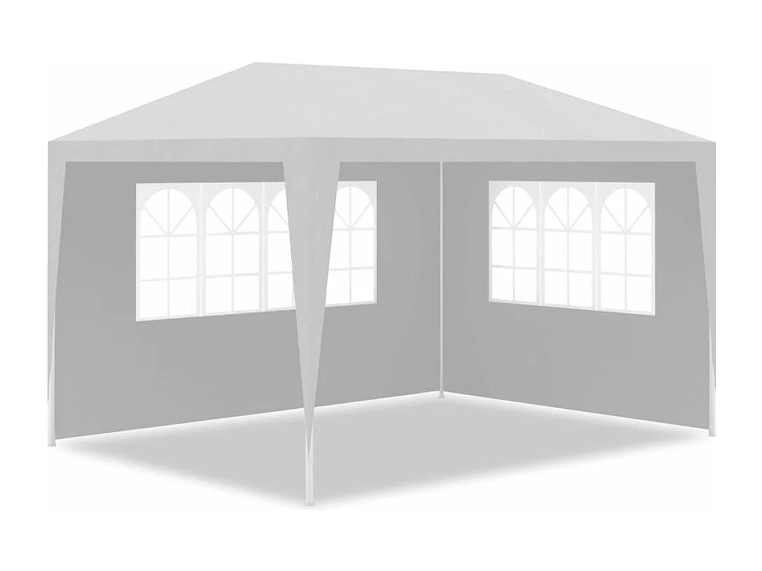 Partyzelt 3x4 m Weiß