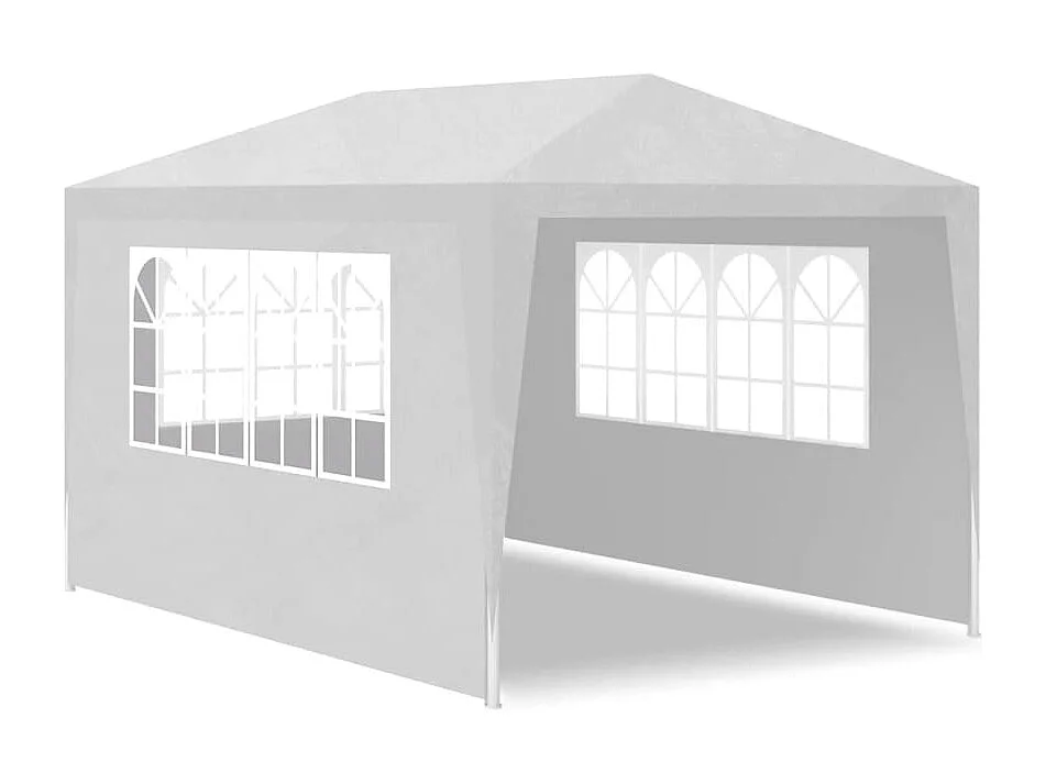 Partyzelt 3x4 m Weiß
