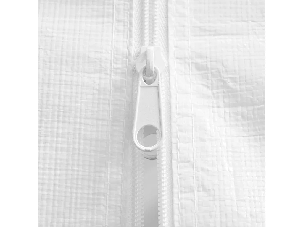 Tente de réception et parois latérales 4x6 m Blanc 90 g/m²