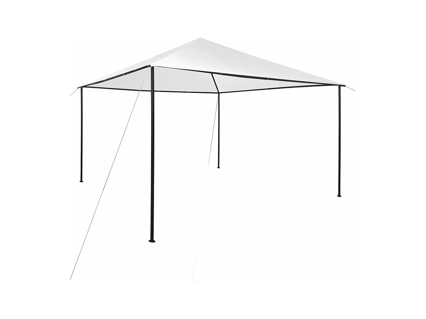 Prieel 180 g/m² 4x4x3 m wit