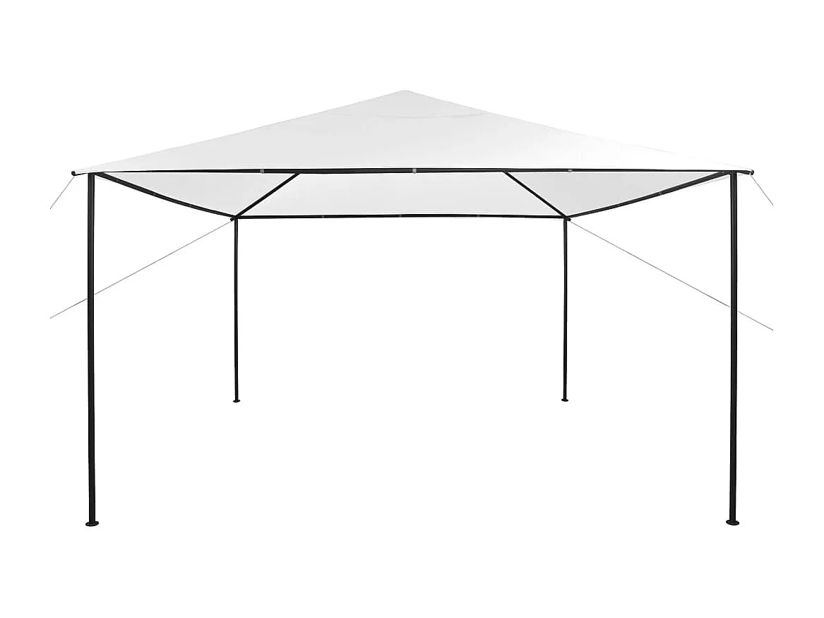 Tonnelle 4x4x3 m Blanc 180 g/m²