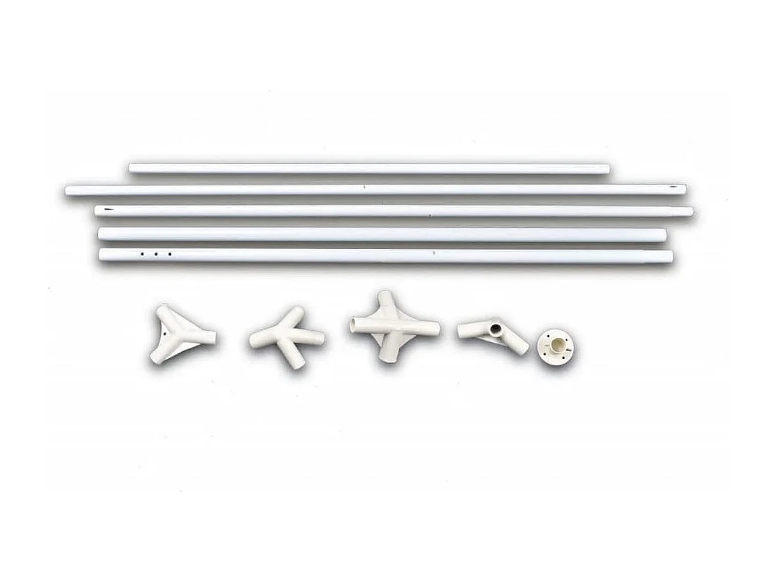 Tenda per Feste 3x9 m Bianca