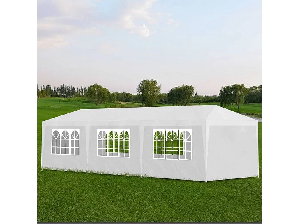 Tenda per Feste 3x9 m Bianca