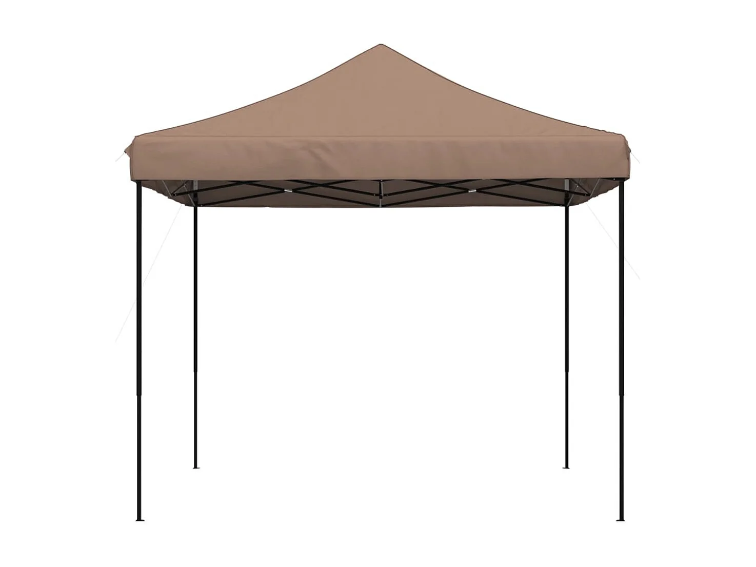 Tenda da Festa Pieghevole Pop-Up Marrone 292x292x315 cm