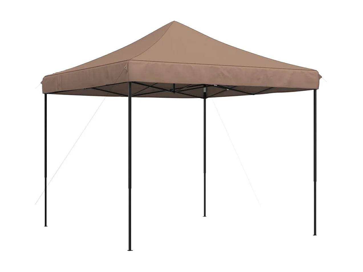 Tenda da Festa Pieghevole Pop-Up Marrone 292x292x315 cm