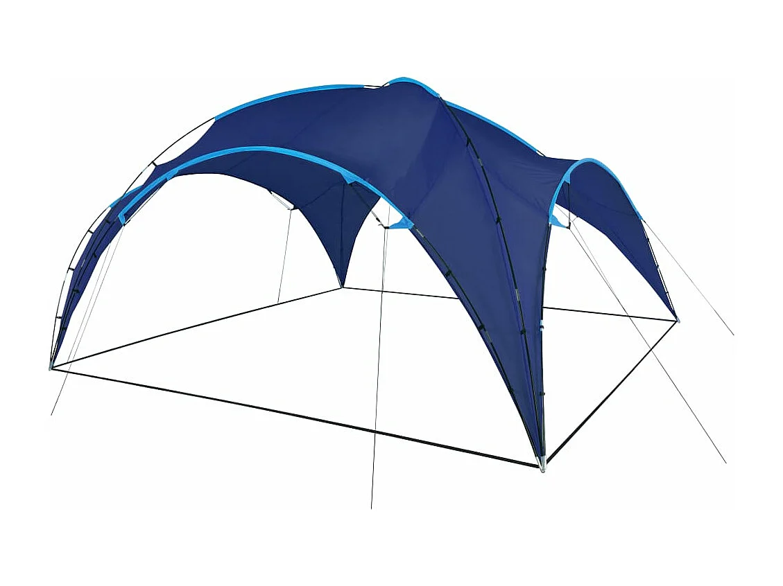 Kuppel-Pavillon 450x450x265 cm Dunkelblau