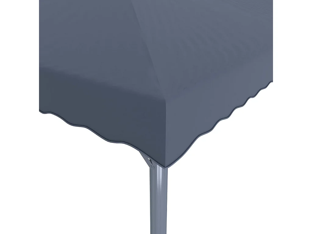 Tonnelle 400x300 cm Anthracite Aluminium