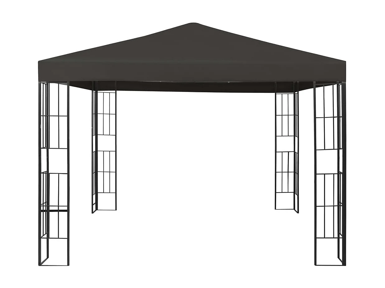 Gazebo 3x3 m Antracite