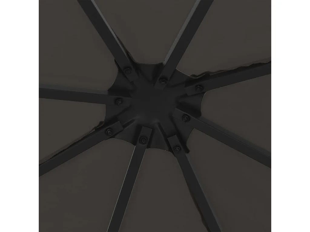 Gazebo 3x3 m Antracite
