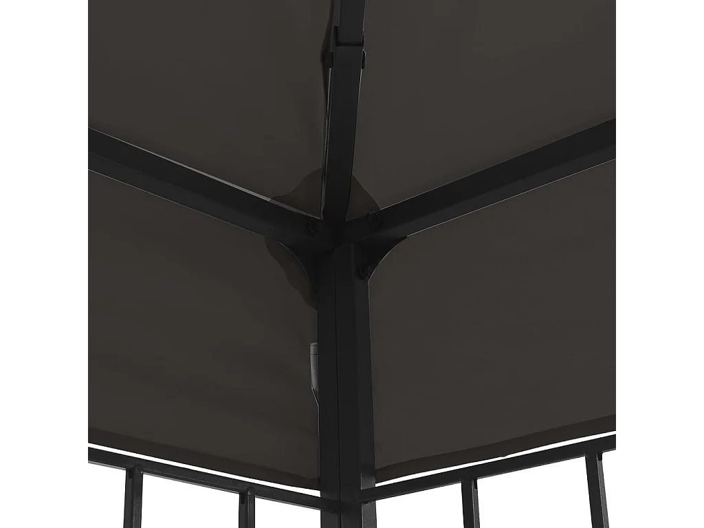 Gazebo 3x3 m Antracite