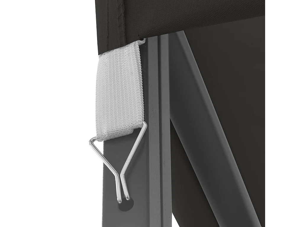 Gazebo 3x3 m Antracite