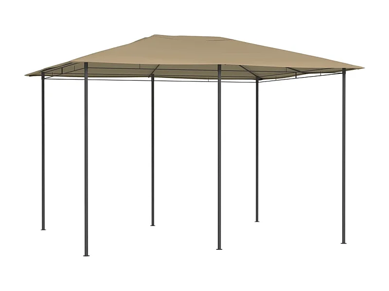 Prieel 160 g/m² 3x4x2,6 m taupe