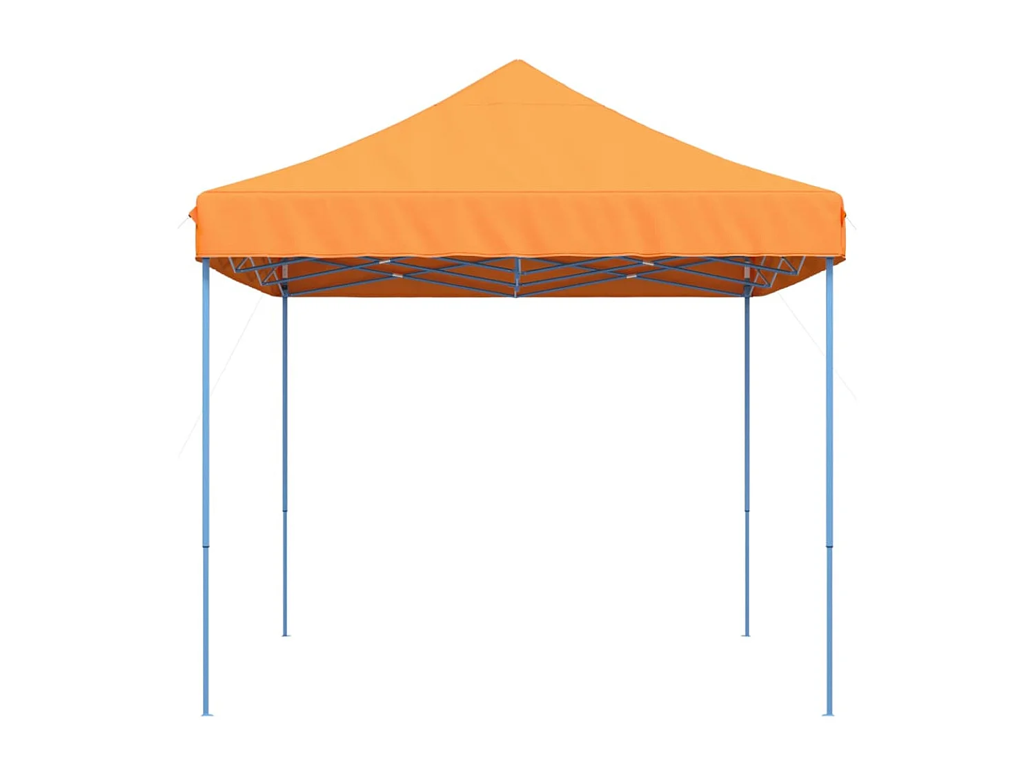 Tente de réception pliable escamotable orange 440x292x315 cm