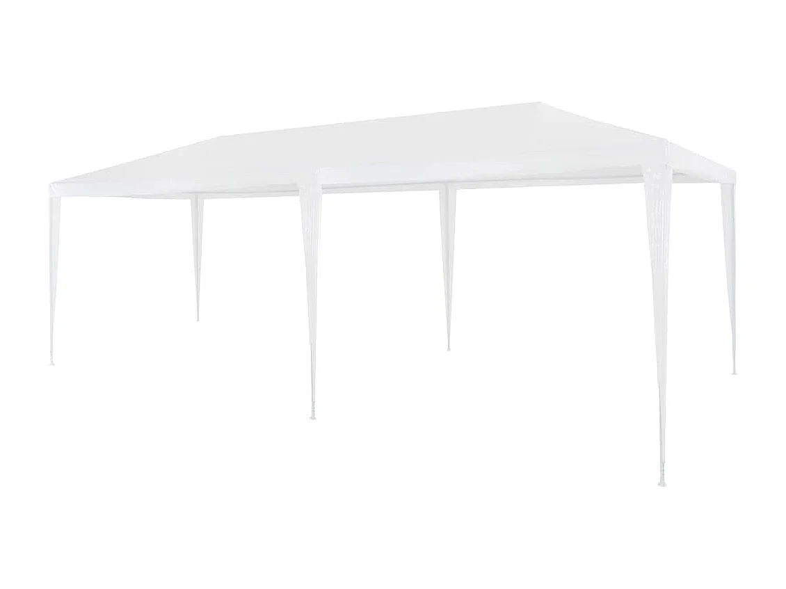 Tente de réception 3x6 m PE Blanc