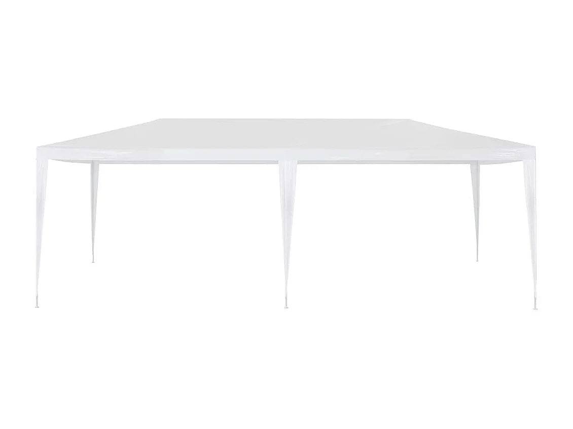 Tente de réception 3x6 m PE Blanc