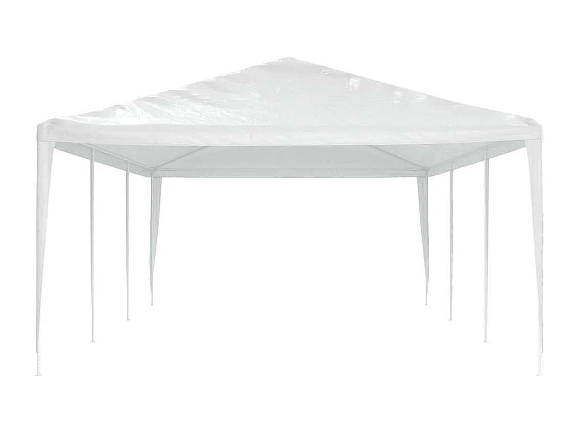 Tente de réception 4 x 9 m Blanc