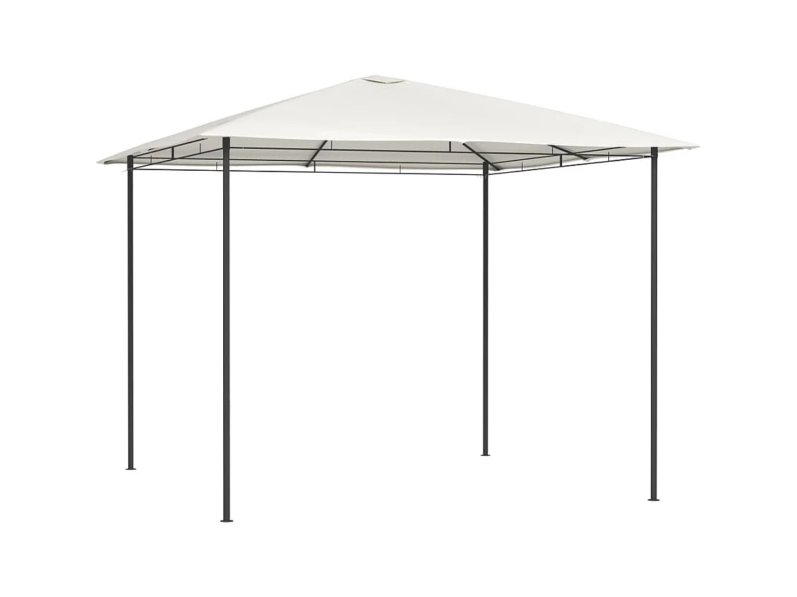 Pavillon 3x3x2,6 m Creme 160 g/m²