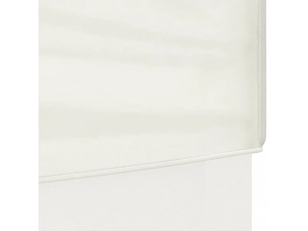 Tente de réception pliable avec parois Crème 3x3 m