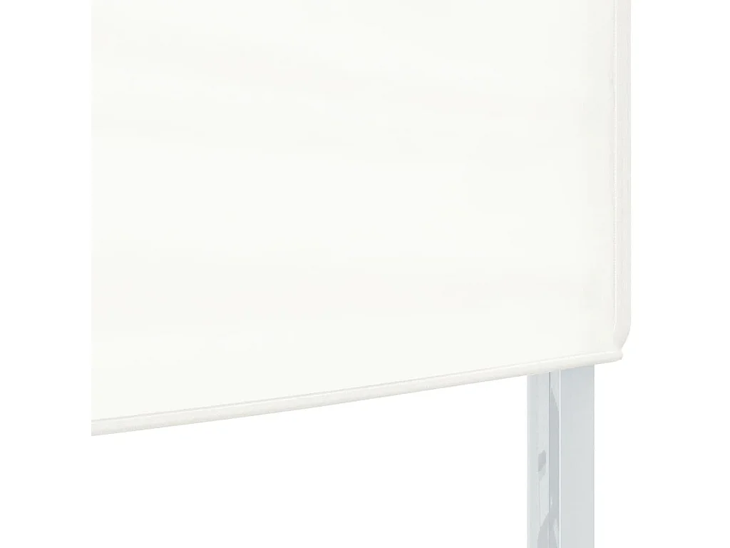 Tente de réception pliable Blanc 2x2 m