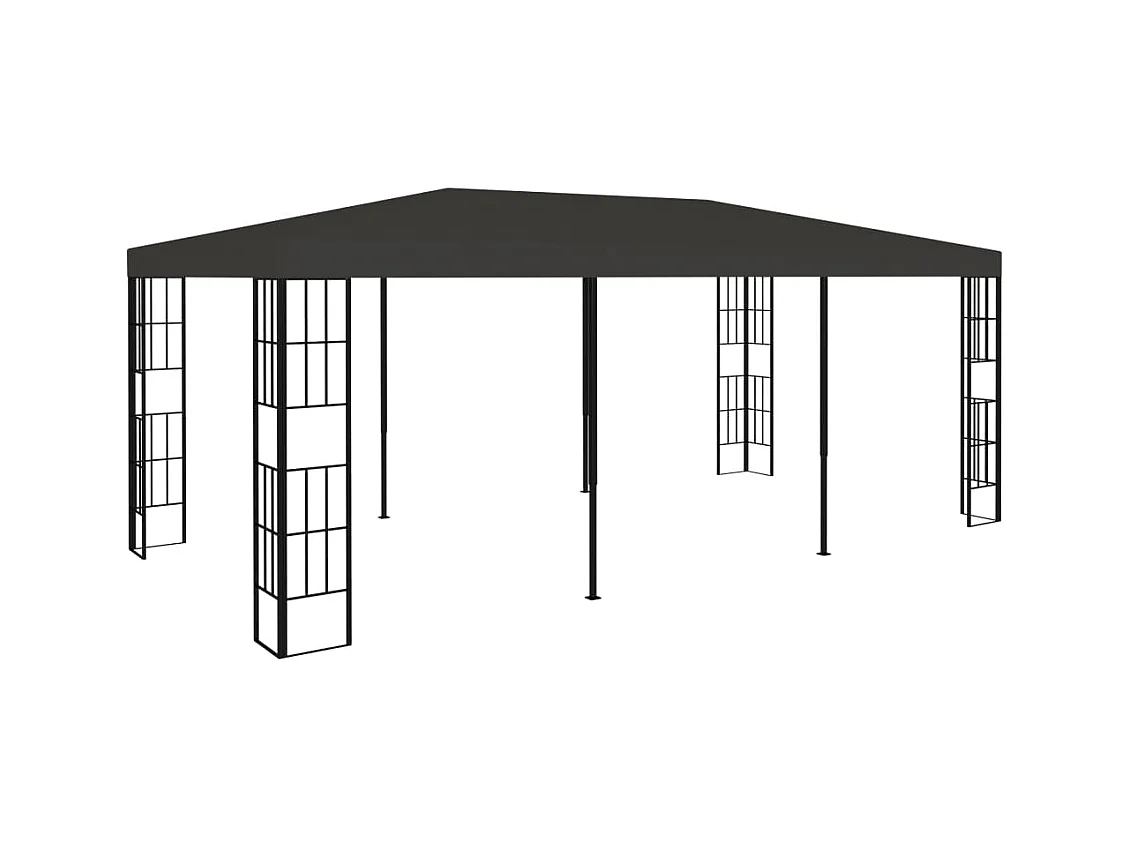 Pavillon 3x6 m Anthrazit