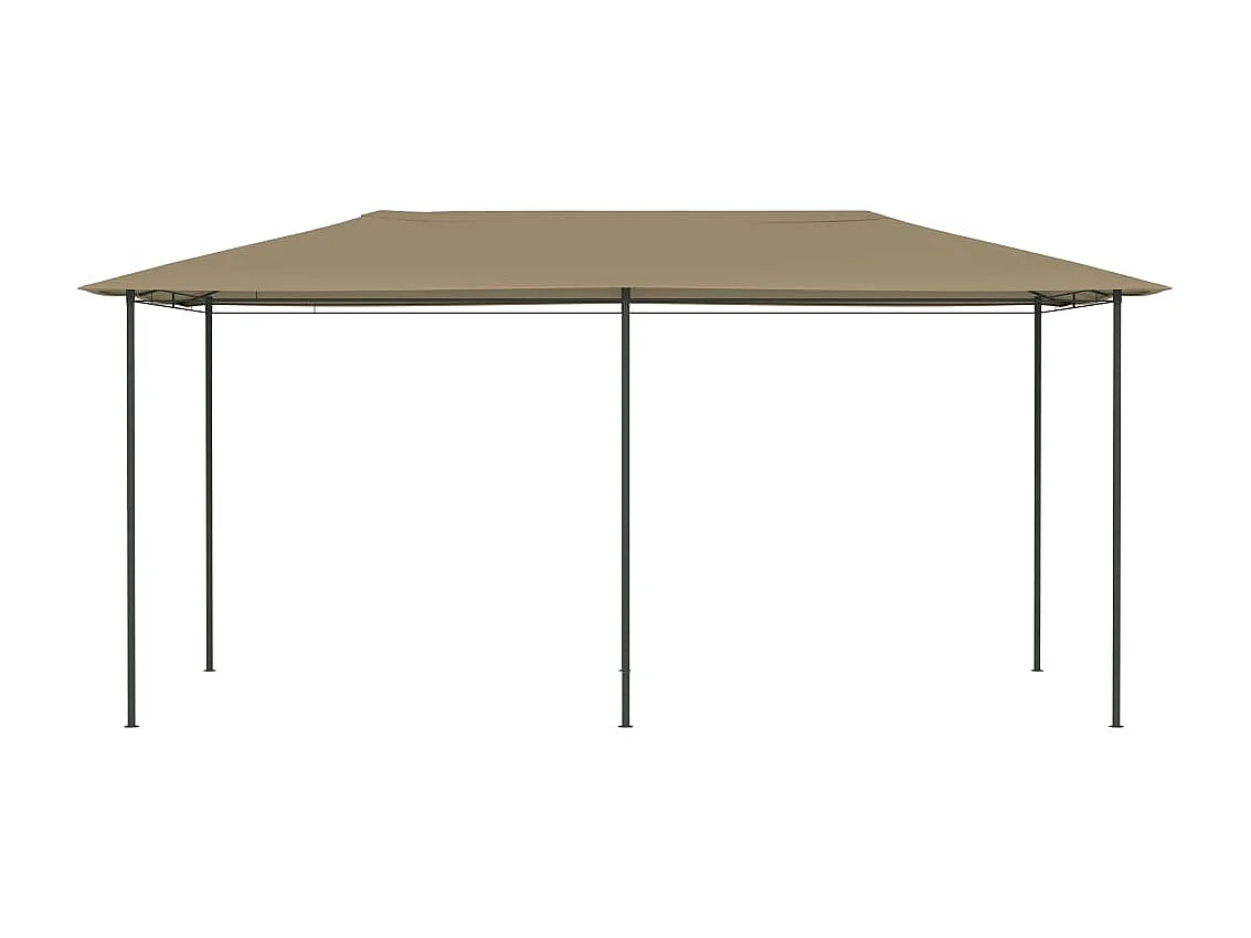 Belvédère 2,98x5,3x2,59 m Taupe 160 g/m²