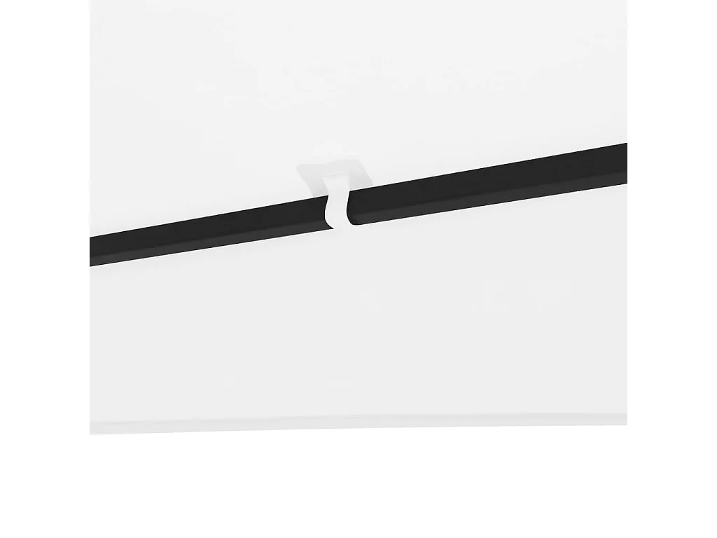 Belvédère de jardin 323x275x265 cm Blanc 180 g/m²