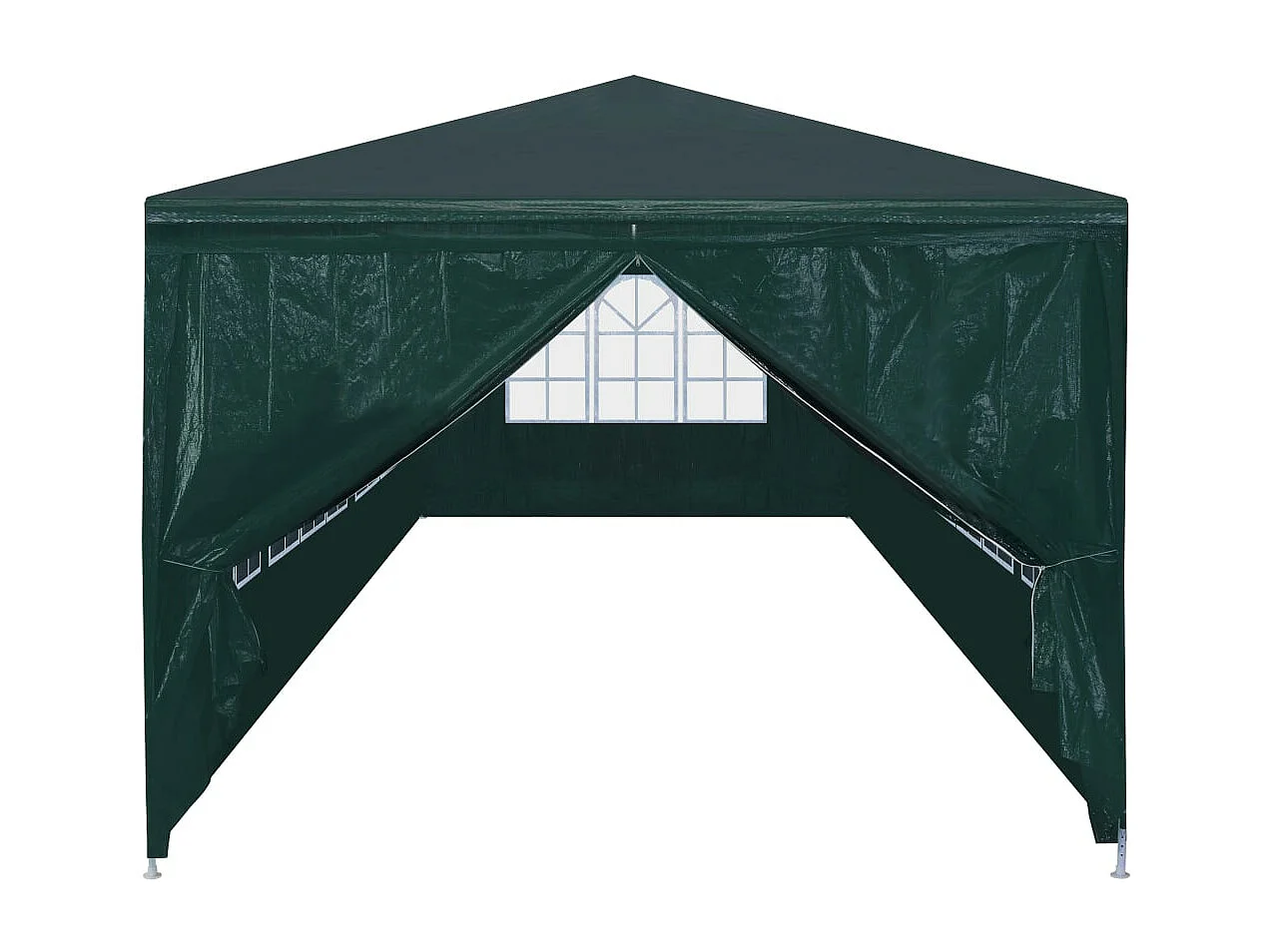 Carpa para fiestas verde 3x12 m