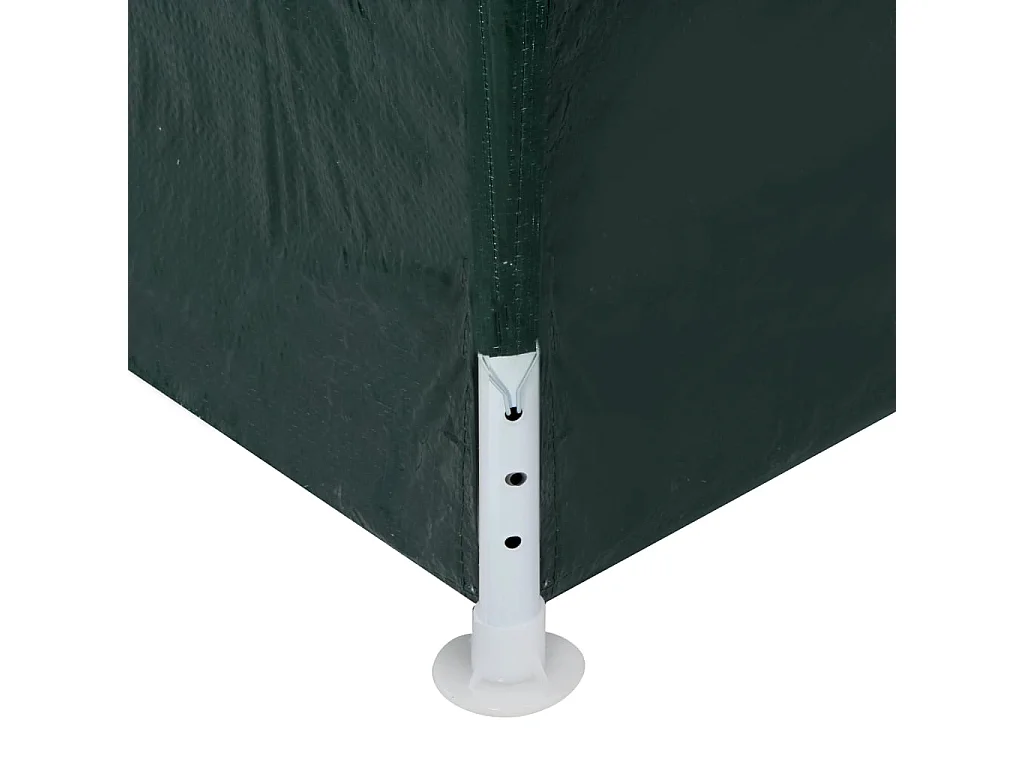 Carpa para fiestas verde 3x12 m