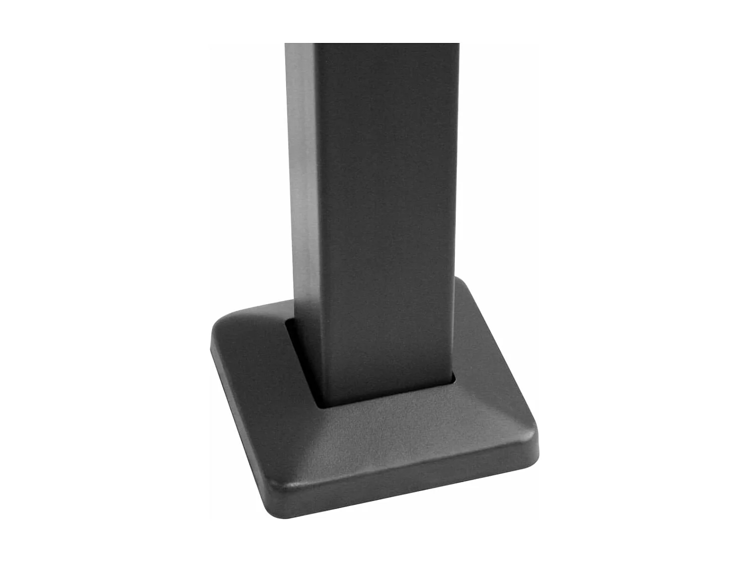 Gazebo BBQ et étagères latérales anthracite 240x150x243cm acier