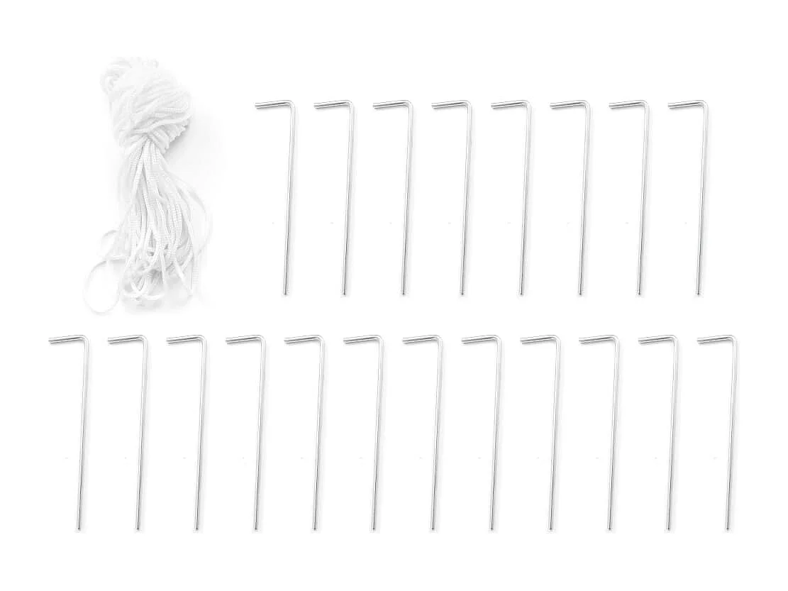 Tonnelle de jardin 3x12 m Blanc