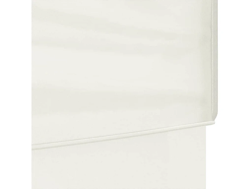 Carpa para fiestas plegable con paredes laterales crema 2x2 m