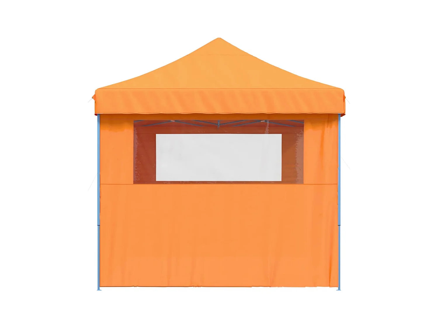 Partyzelt Faltbar Pop-Up mit 3 Seitenteilen Orange