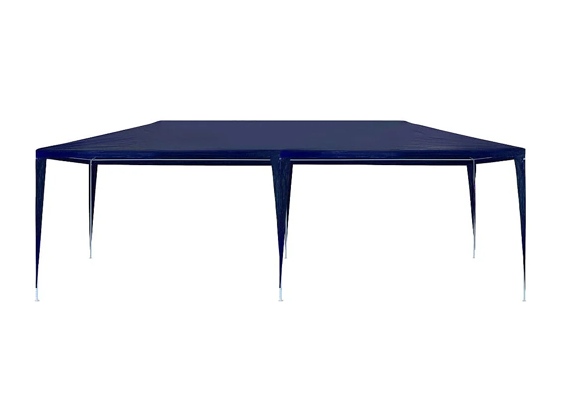 Tente de réception 3x6 m PE Bleu