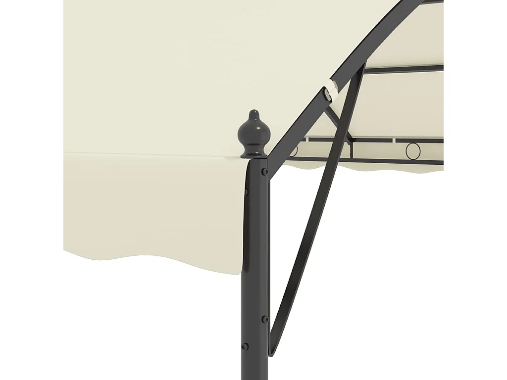 Tonnelle Tissu Crème