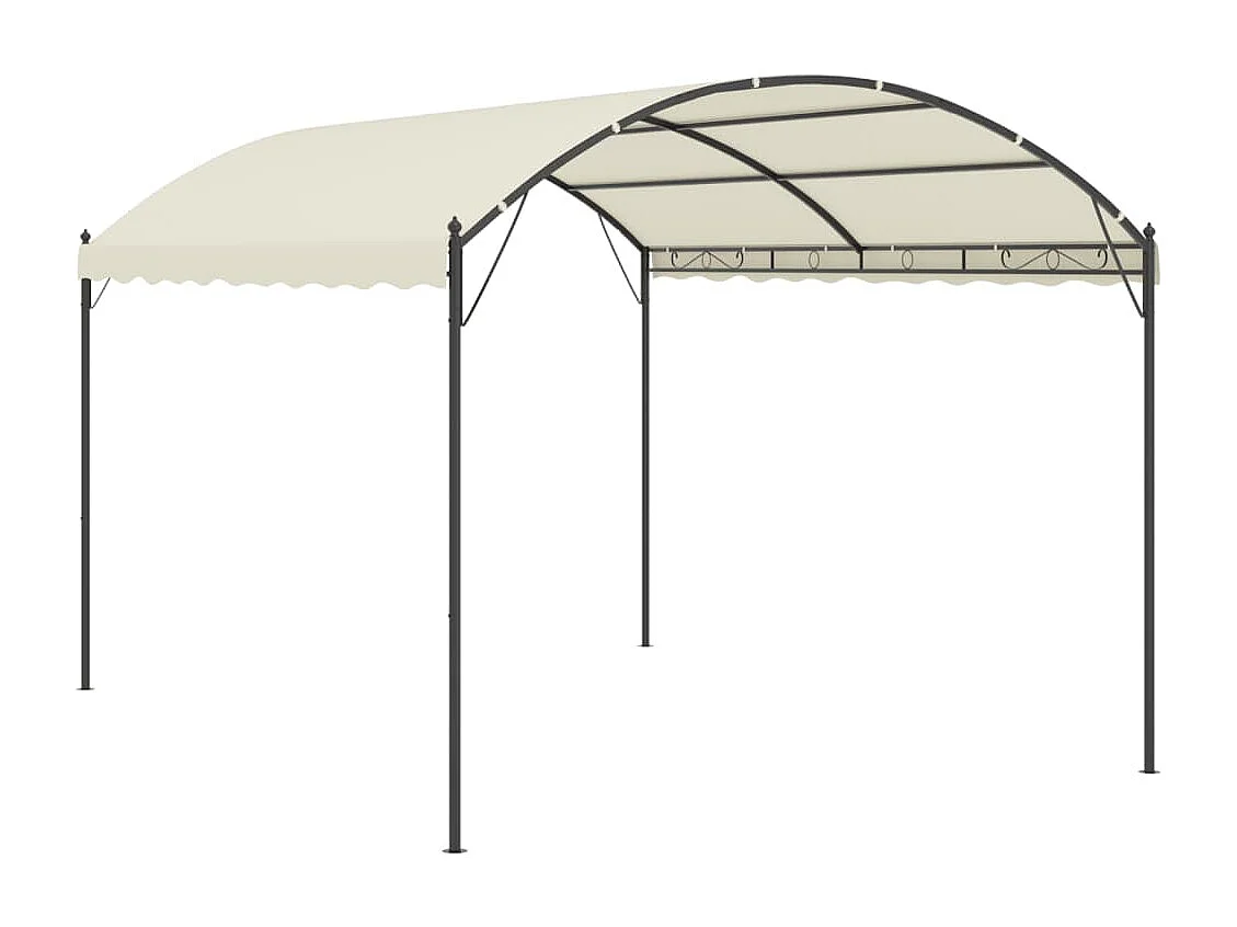 Tonnelle Tissu Crème