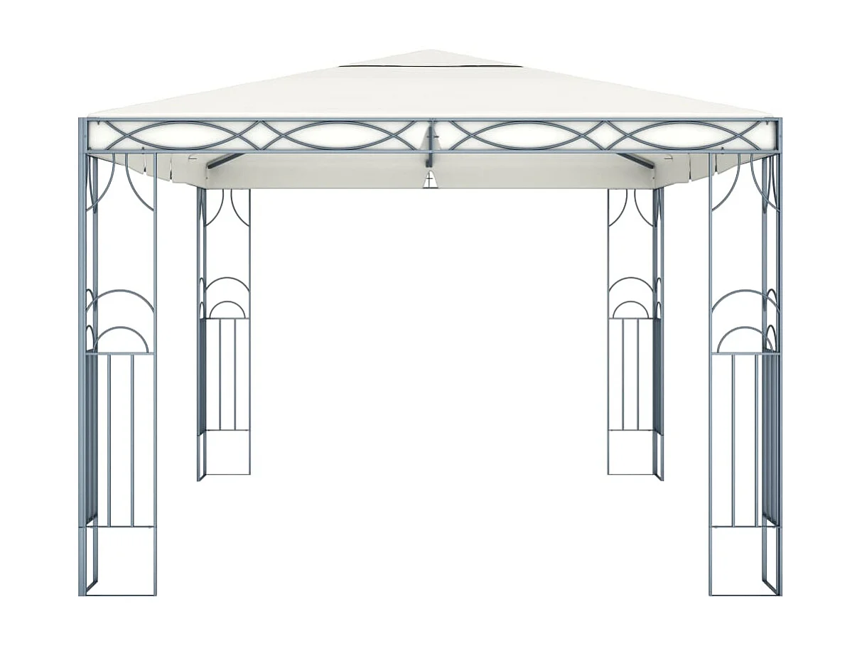 Gazebo 400x300 cm Crema
