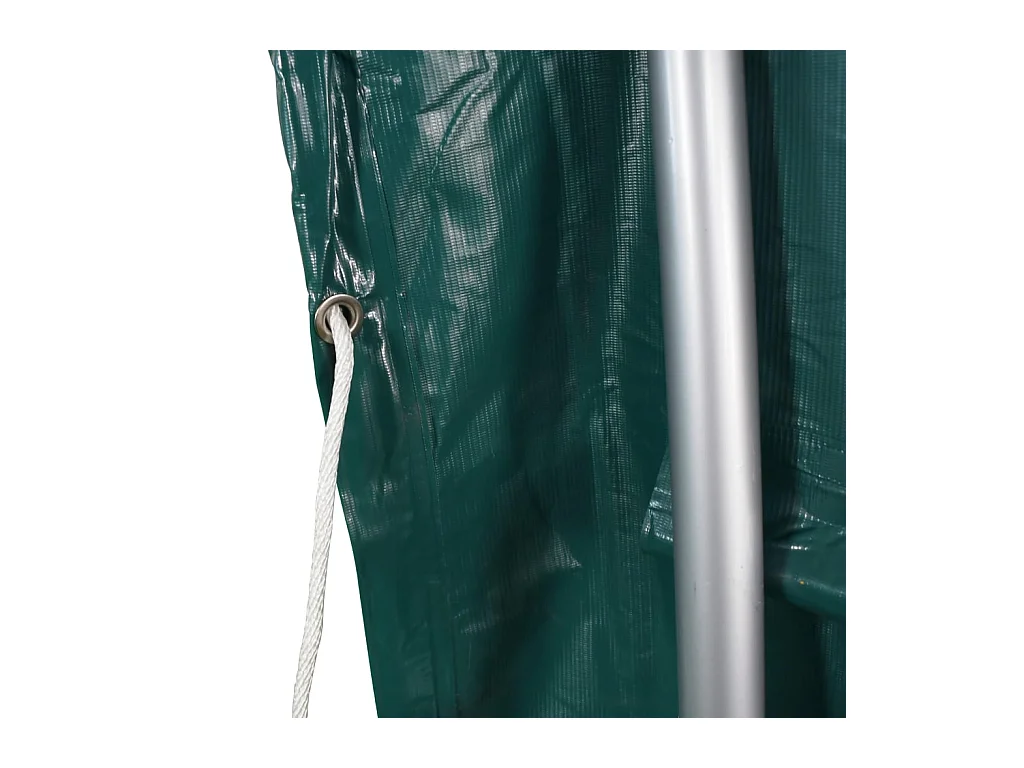 Weidezelt PVC 3,7x3,7 m Grün