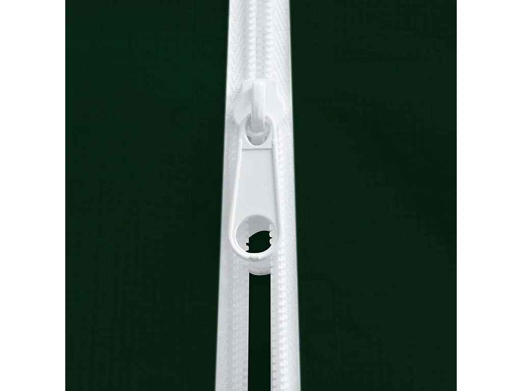 Tente de réception avec parois latérales 4x9 m Vert 90 g/m²