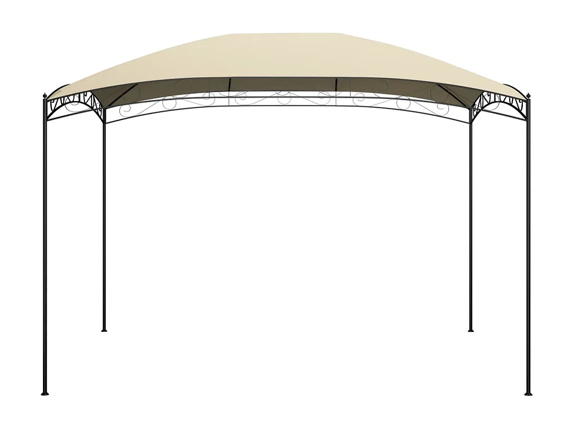 Gazebo 3x4x2,65 m 180 g/m² creme