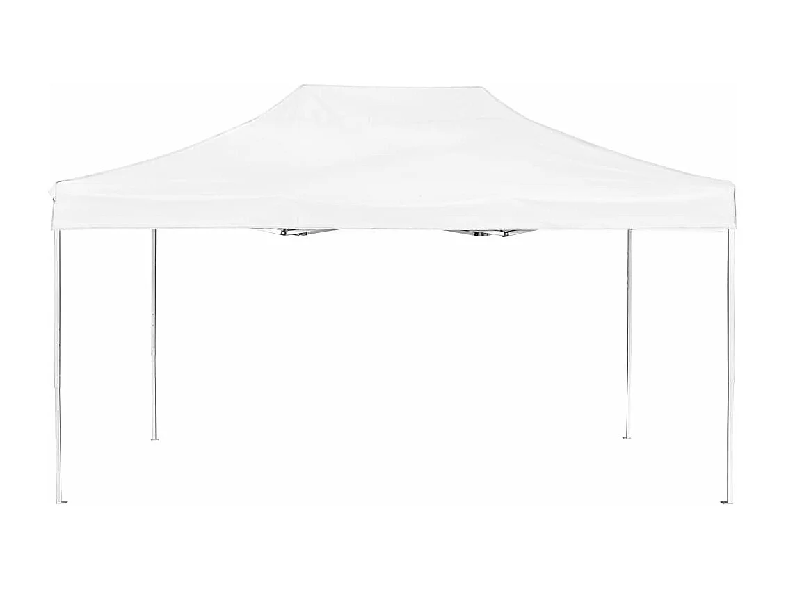 Carpa plegable profesional de aluminio blanca 4,5x3 m