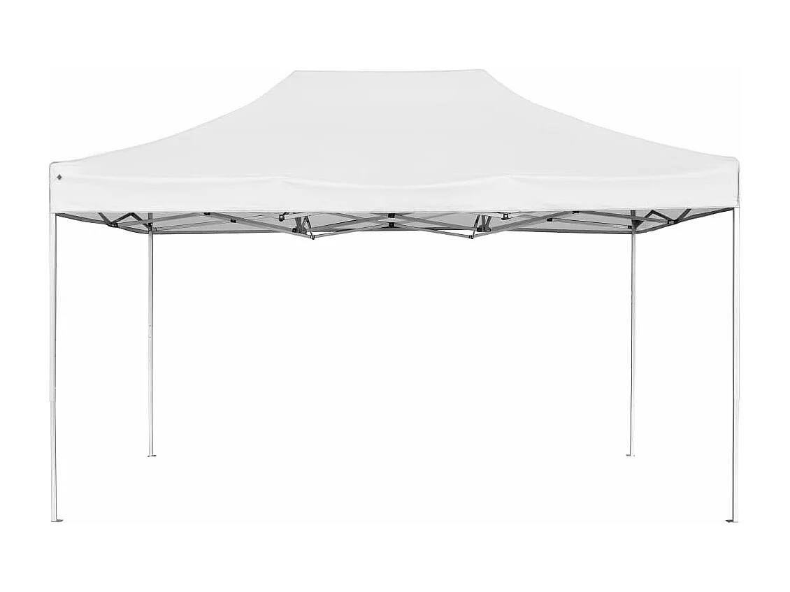 Carpa plegable profesional de aluminio blanca 4,5x3 m